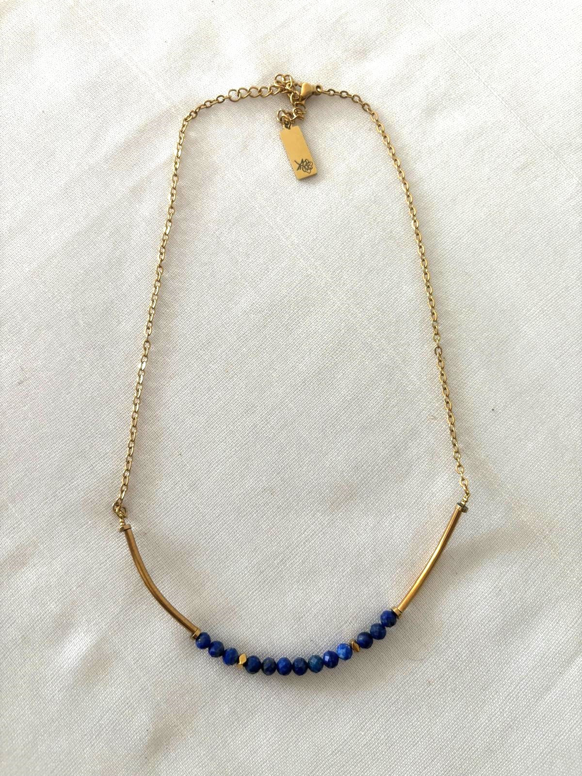 Collier "Naomie" - Lapis Lazuli