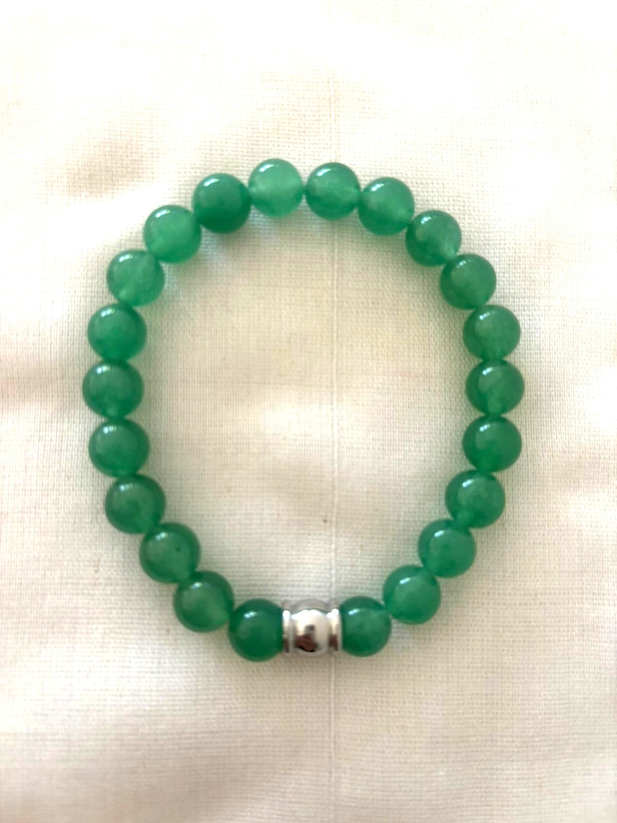 Bracelet mixte H/F "Kiran" - Aventurine verte